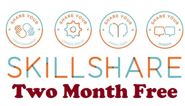 Skillshare-two-month-free-courses