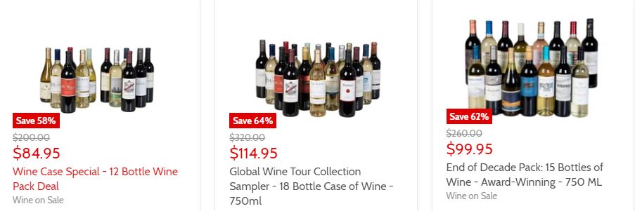 wine on sale coupons