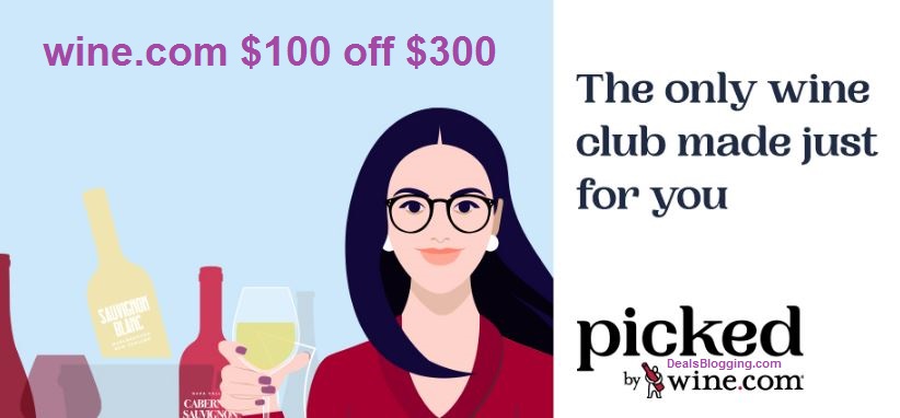 Wine.com $100 off $300