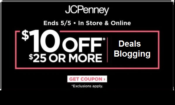 jcp coupons $10 off $25