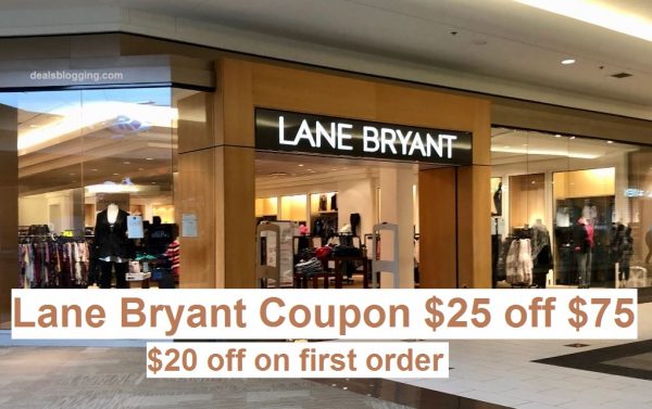Lane Bryant Coupon $25 Off $75