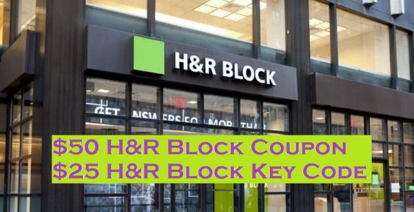 $50 H&R Block Coupon