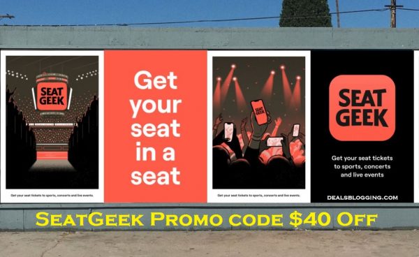 Seatgeek promo codes $40 off