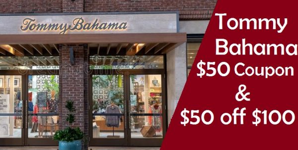 Tommy Bahama $50 Coupon