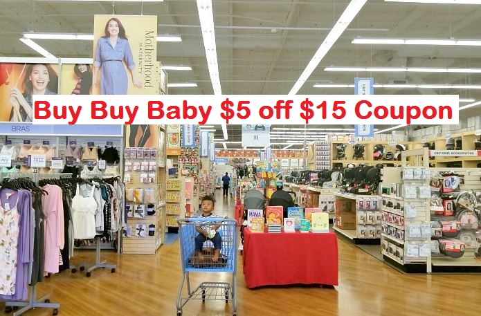 Buy Buy Baby $5 off $15 Coupon