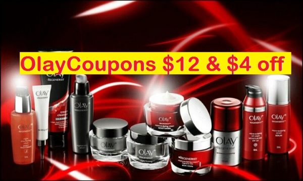 Olay Coupons $12