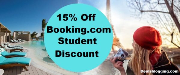 booking.com student discount