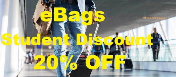 ebags student discount