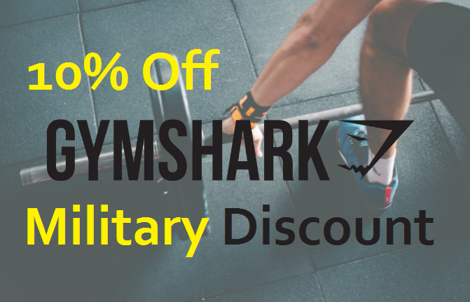 gymshark military discount